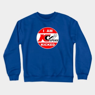 Defunct Kansas City Spurs Soccer Kicked Crewneck Sweatshirt